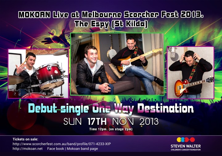 Mokoan Live At Melbourne Scorcher Fest 2013
